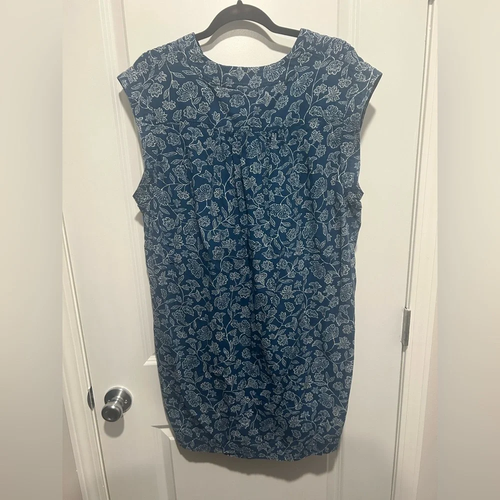 Faherty x B. Yellowtail Cameo Cove Dress Sz L - Picture 7 of 8